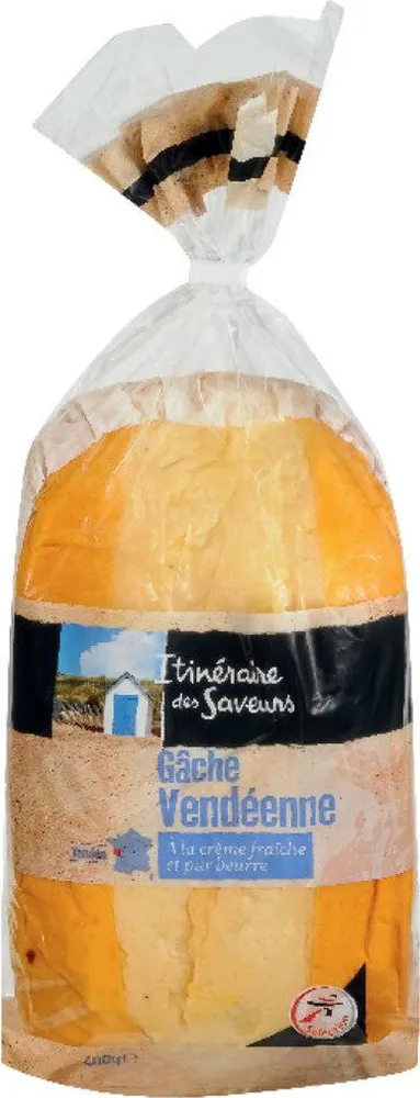 Gâche vendéenne à la crème fraîche et pur beurre