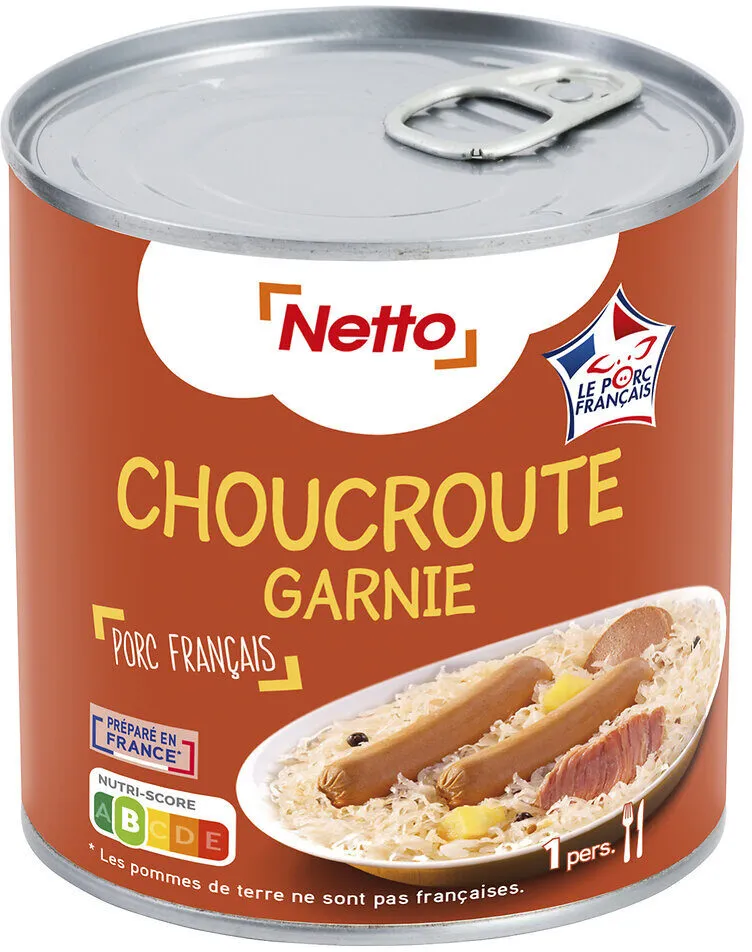 Choucroute garnie 400g