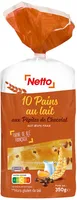 Pains au lait aux pépites de chocolat *10 350g