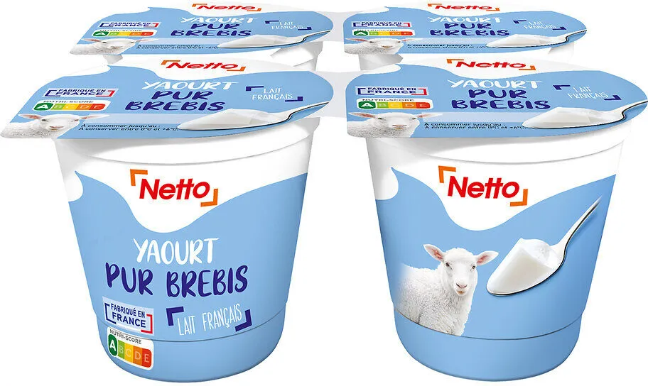 Yaourt de brebis nature 4X125G