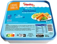 48 Bâtonnets de surimi saveur crabe - MSC - 800g