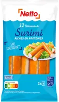12 Bâtonnets de surimi saveur crabe - MSC - 200g