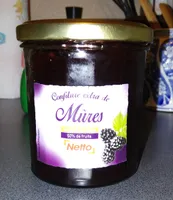 CONFITURE EXTRA de mûres 50% fruits