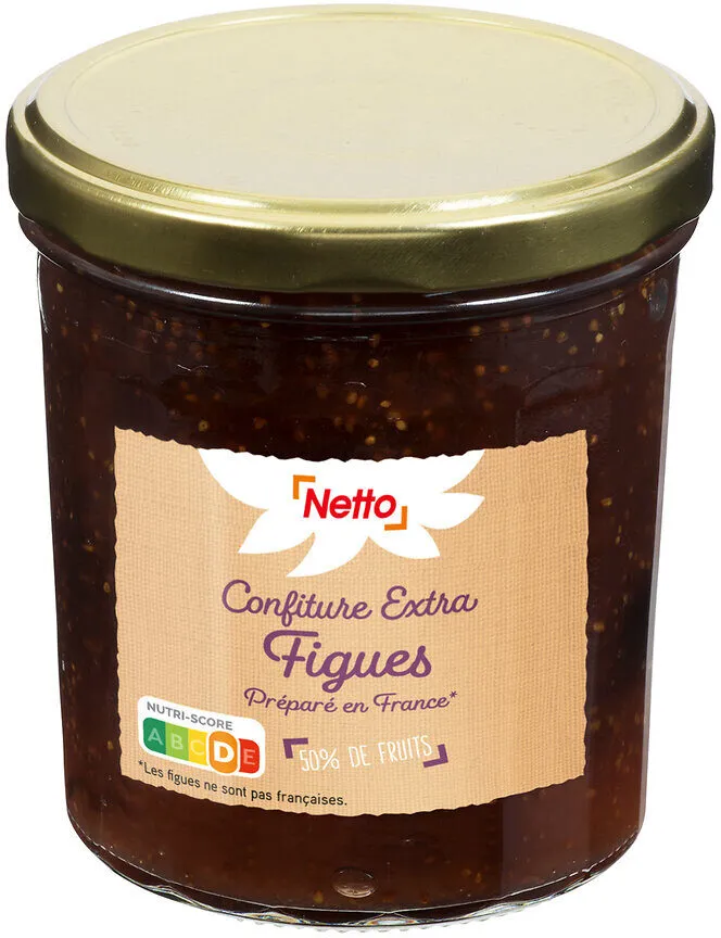 CONFITURE EXTRA de figues 50% fruits