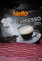 Expresso 100% Arabica Netto 125 G (18 Dosettes Souples)