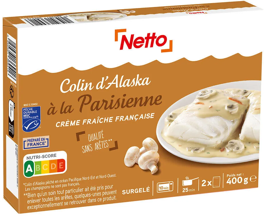 Colin d'Alaska à la parisienne MSC 450g