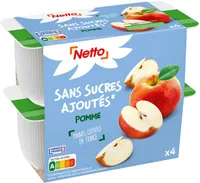 COUPELLES Purée de fruits Pommes SSA - 4 x 100 g