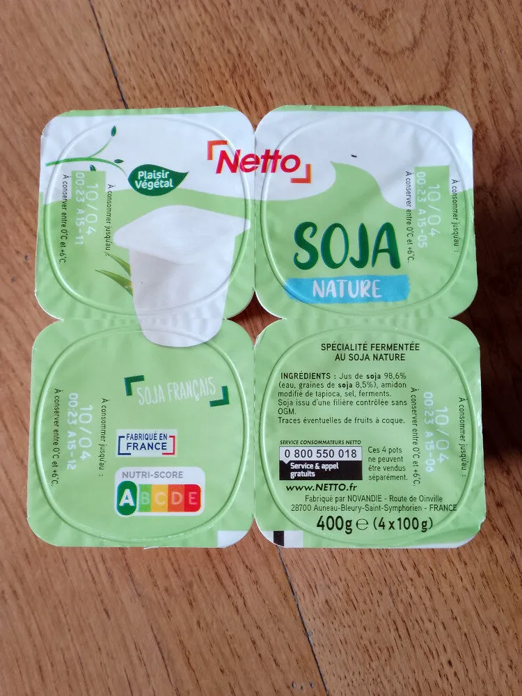 Specialite soja nature 4x100g