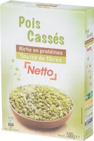 NETTO Pois cassés étui 500 gr