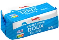 BEURRE DOUX MOULE 500g origine France