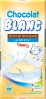 Tablette familiale chocolat blanc - 2x100g