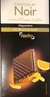 Tablette dégustation chocolat noir aux écorces d'oranges - 100g
