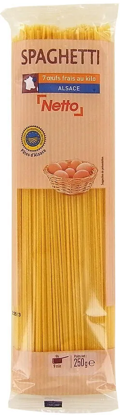 SPAGHETTI 7 ŒUFS FRAIS-250g