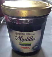 CONFITURE EXTRA de myrtilles 50% fruits