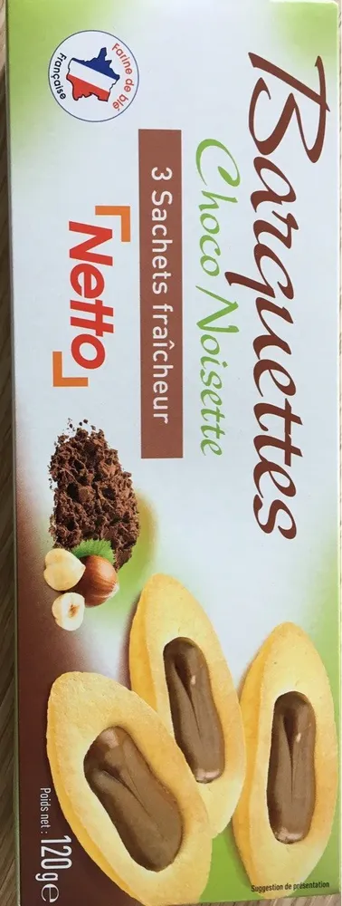 Netto Barquette Parfum Chocolat Noisette