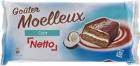 Goûter moelleux coco x10