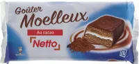 Goûter moelleux au cacao x10