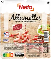 Allumettes fumees sup 2x100g