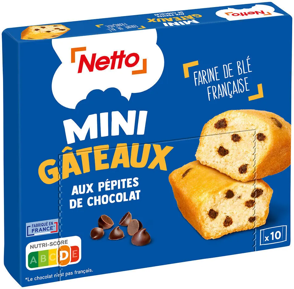 Snack Pépit' - aux pépites de chocolat x10