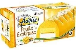 Bûche fruits exotiques - coco (S/G) - 1000mL