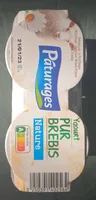 yaourt de brebis nature 2x125g