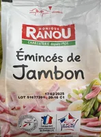 Emincés de jambon