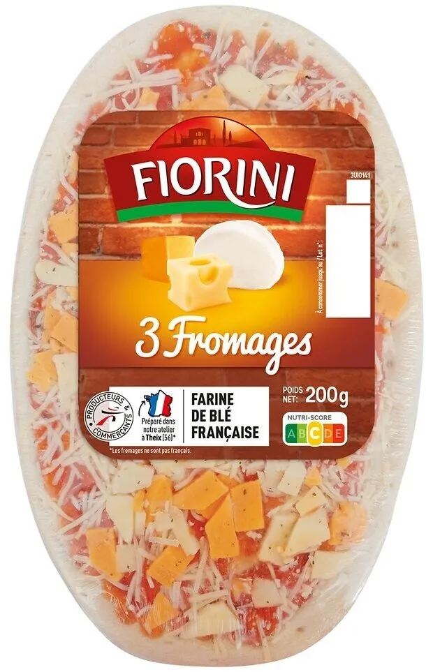 Pizza 200g - 3 fromages