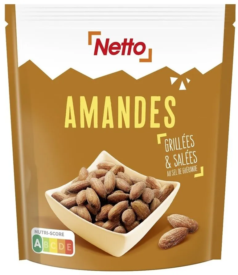 Amandes grillées et salées