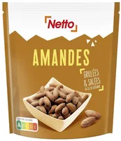 Amandes grillées et salées