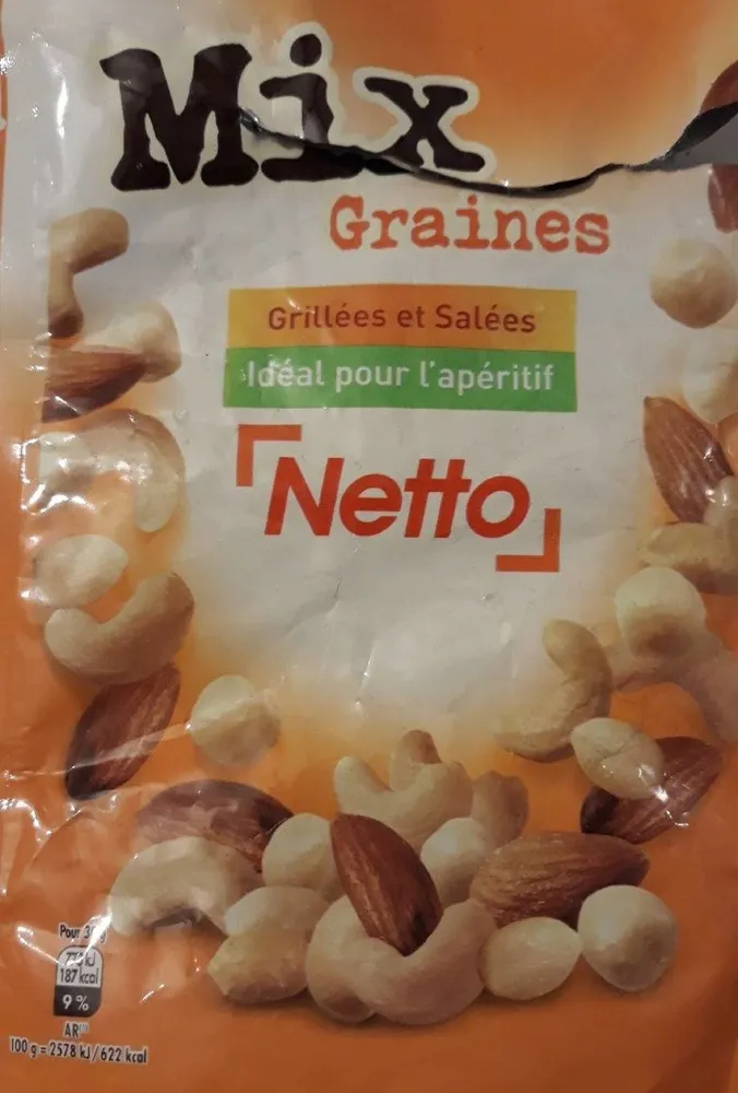 Mix graines grillées salees