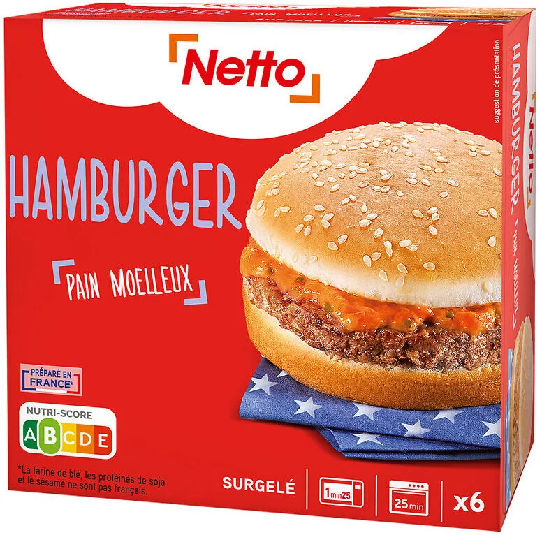 Hamburger netto 720g
