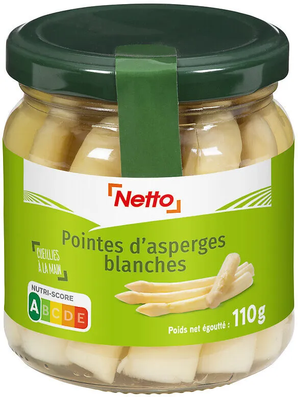Pointes d'asperges blanches - 212ml