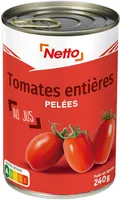 Tomates entières pelées- 1/2