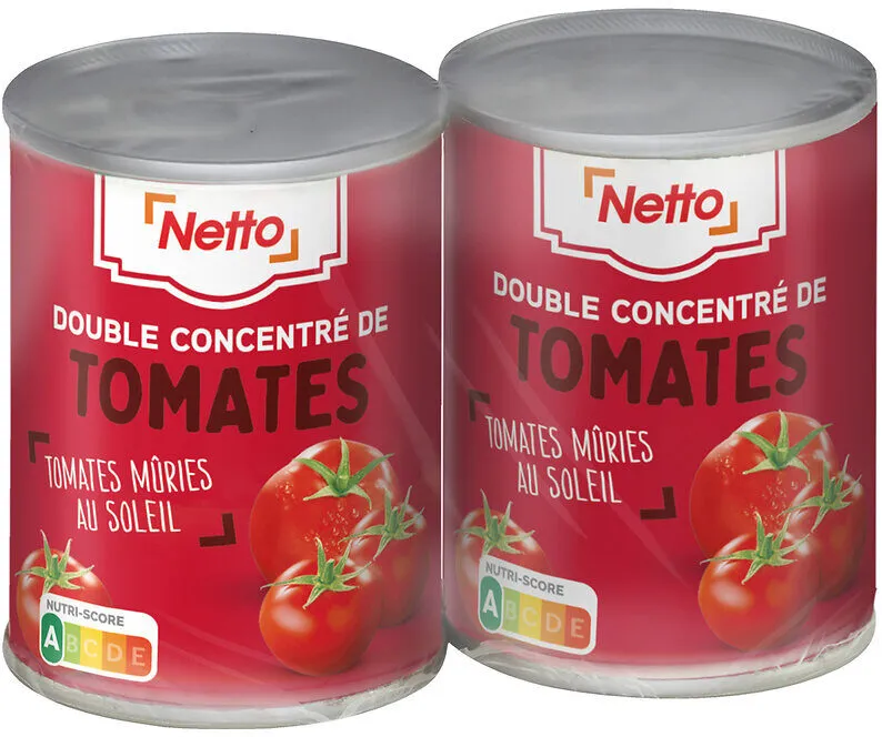 DOUBLE CONCENTRE DE TOMATES 140g