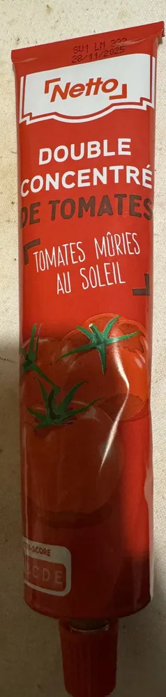 Double concentré de tomates