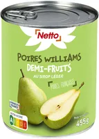 POIRES AU SIROP LEGER - boîte 4/4