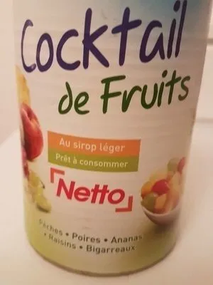 Cocktail De Fruits Au Sirop Leger