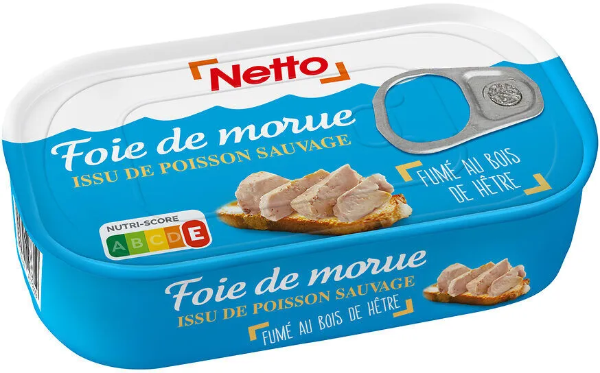 Foie de morue fumé au bois de hêtre 121g