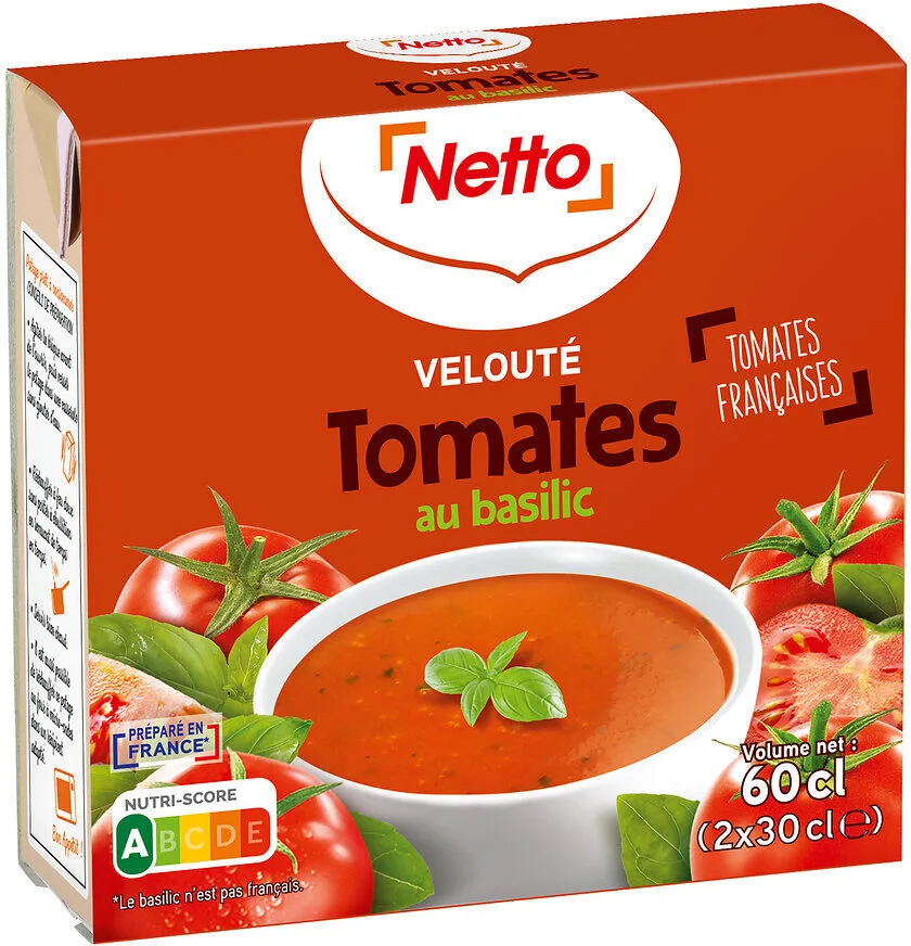 Veloute tomates et basilic 2x30cl