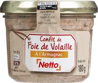 VERRINE Confit de foie de volaille à l'Armagnac