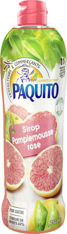 Sirop pamplemousse rose