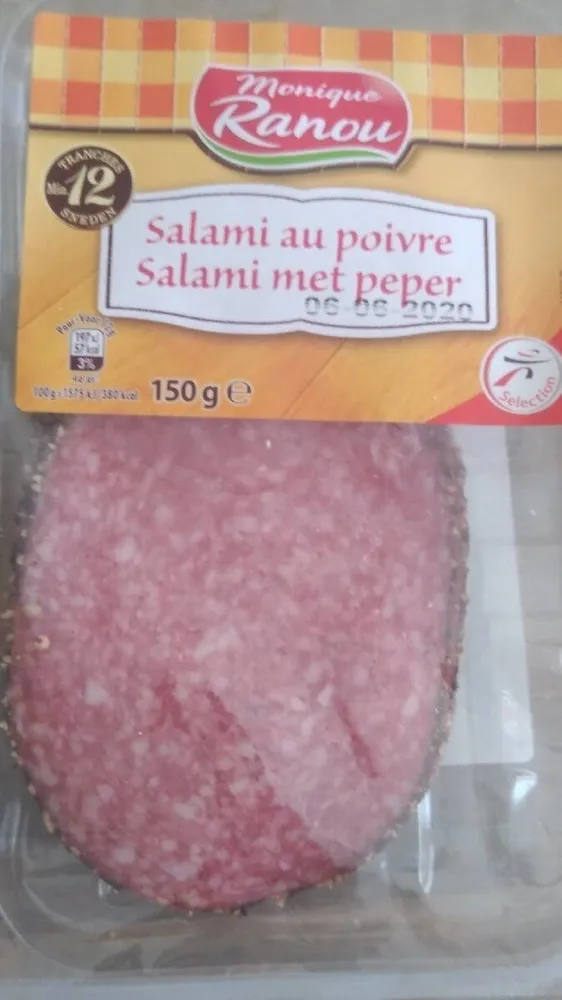 Ranou salami poivre 150g