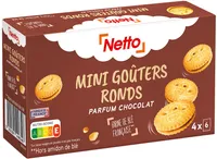 24 Mini goutêrs ronds parfum chocolat 168G