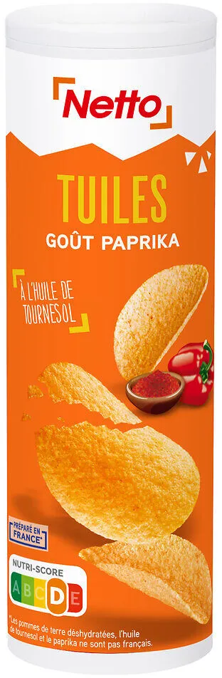 Tuiles goût paprika 170g