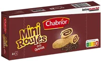 Mini roulés gout chocolat x6