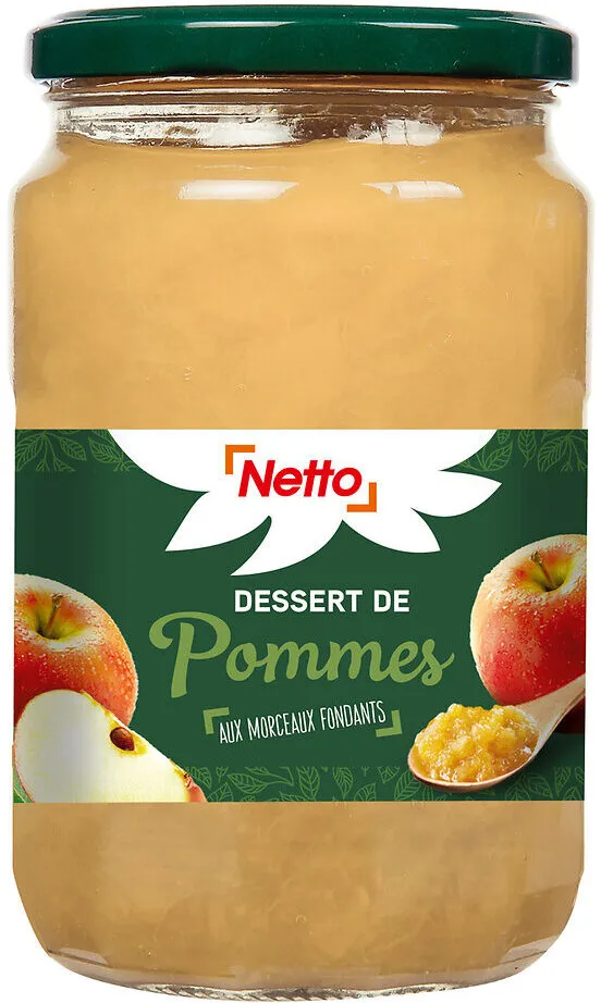 BOCAL DESSERT de pommes avec morceaux
