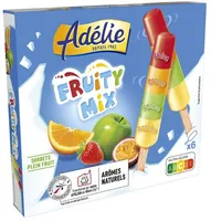 Fruity mix - orange passion pomme fraise (SPF) x6 - 45mL - P'tits Prods