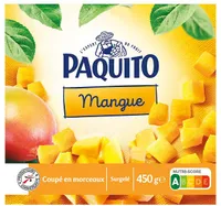 Mangue coupée en morceaux