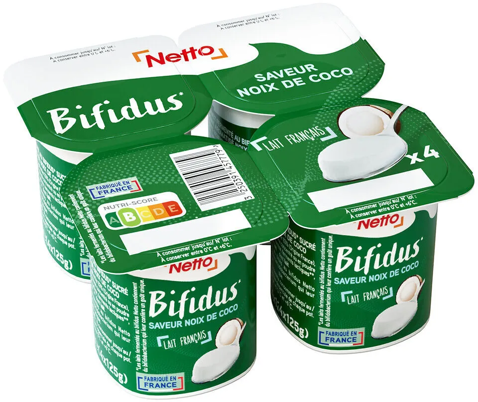 Bifidus coco 4x125g