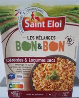 Mélange céréales et légumes secs